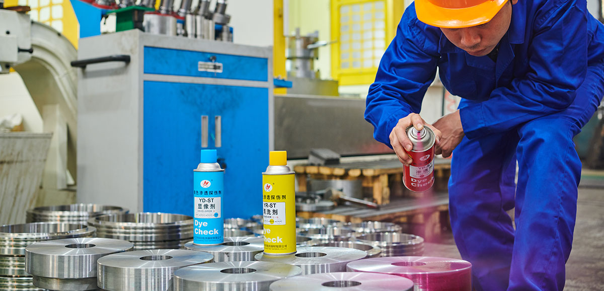 着色探伤